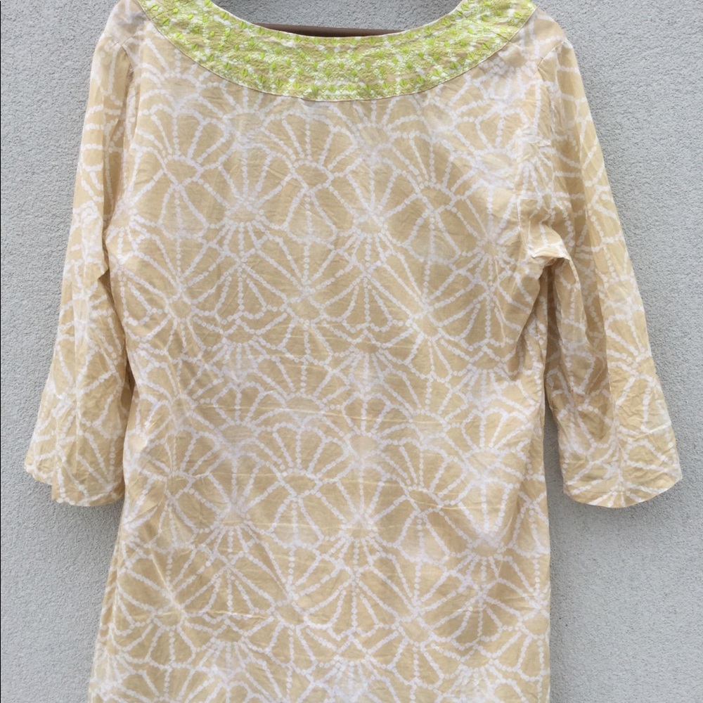 Lightweight Cotton Tunic With Pattern - image 2